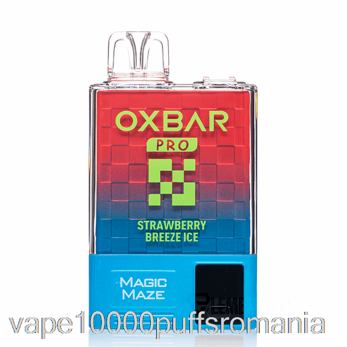Vape Romania Oxbar Magic Maze Pro 10000 De Unică Folosință Gheață Briza De Căpșuni - Suc De Păstăi